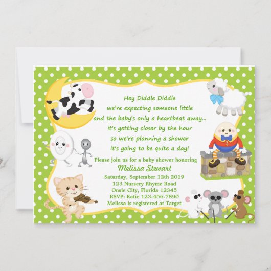 子供部屋リーム 招待状 (正面)