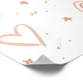 子供部屋写真ベビーガール ポスター (角)