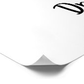 子供部屋前向き肯定ドリームビッグエレファント ポスター (角)