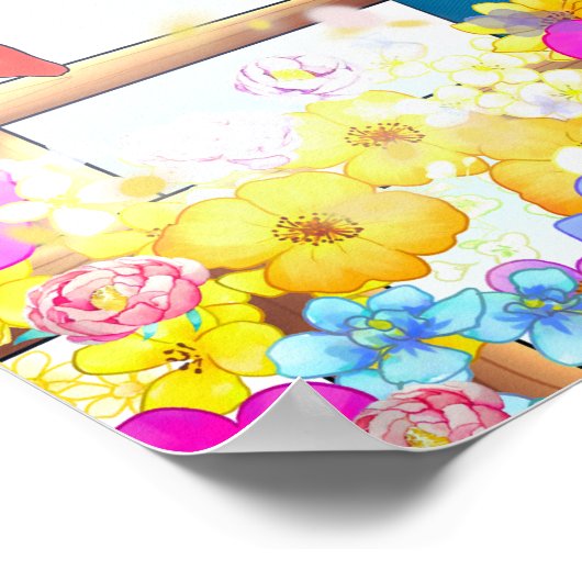 子供部屋感動的キッズドリームビッグガールズ ポスター (角)