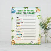 子供部屋流紋絵文字[動物テーマ] レターヘッド (スタンド正面)