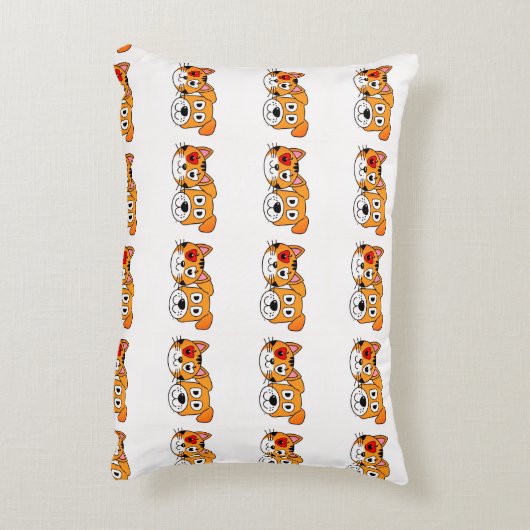 子供部屋漫画のアクセント枕 アクセントクッション (裏面(縦))