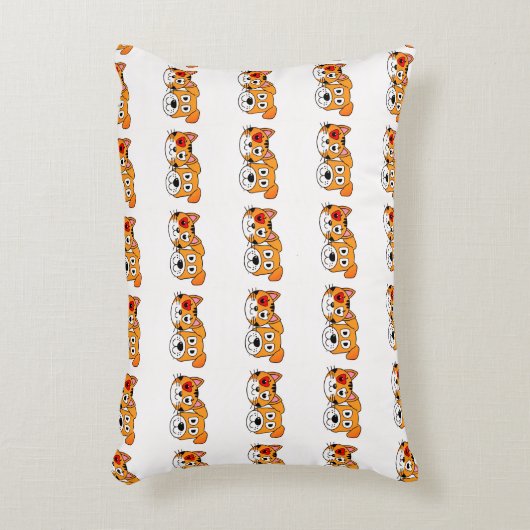 子供部屋漫画のアクセント枕 アクセントクッション (正面(垂直))