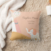 子供部屋誕生スタッツボホサンシャインゾウ クッション (ブランケット)