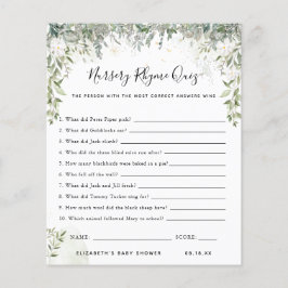 子供部屋韻クイズ |赤ちゃんシャワーゲーム