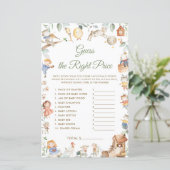 子供部屋韻Guess右の価格ベビーシャワーゲーム (スタンド正面)