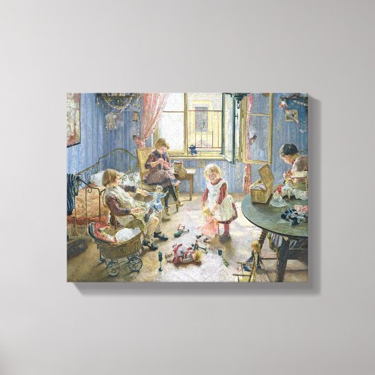 子供部屋, 1889 キャンバスプリント (正面)