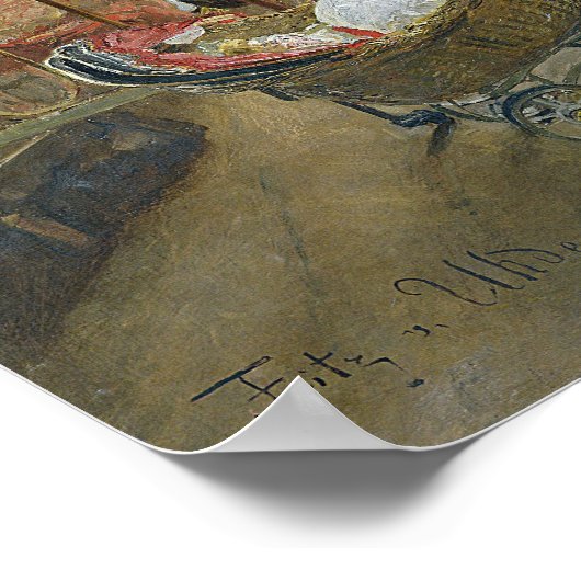 子供部屋, 1889 ポスター (角)