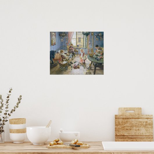 子供部屋, 1889 ポスター (キッチン)