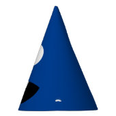 子供間抜けなモンスターの顔モンスターによっては青いかわいいがパーティを楽しみます パーティーハット (右)