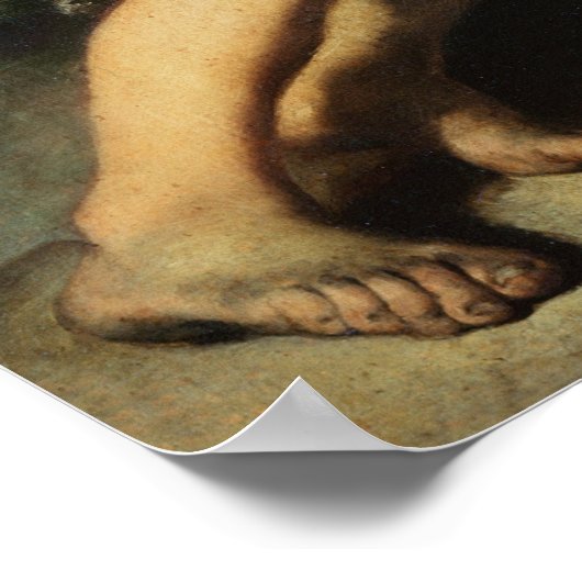 子供食べ物のパイ， 1670-75 ポスター (角)