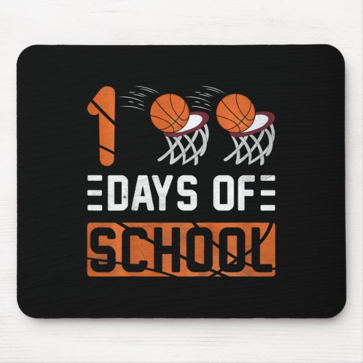 子供100日の学校の子供の女の子幼児ボーイズBa マウスパッド (正面)