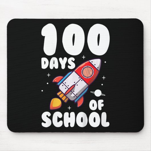 子供100日の学校の子供100日目1 マウスパッド (正面)