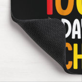 子供100日の学校先生子供ガールボーイズ1 マウスパッド (コーナー)