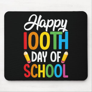 子供100日の学校先生子供ガールボーイズ1 マウスパッド