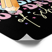 子供100日の学校女子コケットボウ100th D ポスター (角)