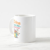 子供100日100スナック学校の100日後 コーヒーマグカップ (正面左)