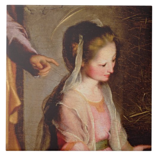 子供1597年の崇敬 タイル (正面)