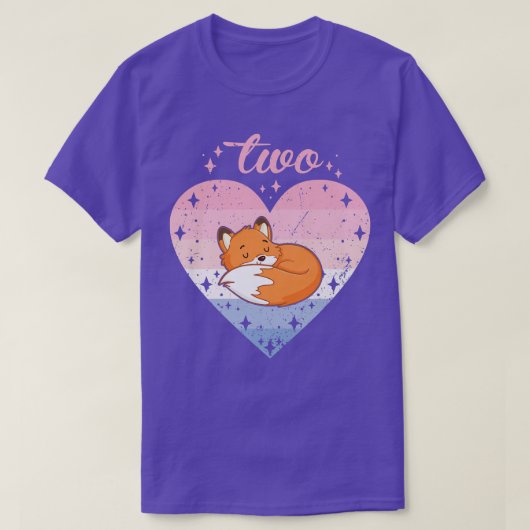 子供2歳かわいい誕生日女の子2日の前 Tシャツ (デザイン正面)