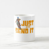 子供2歳の誕生日ダートバイクギフト2歳 コーヒーマグカップ (中央)