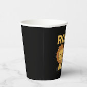 子供2.誕生日ライオン2歳の少年アダルトCl 紙コップ (右)