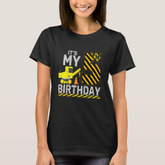 子供5歳の男の子それが私の5誕生日構造 Tシャツ