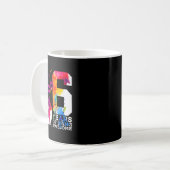 子供6年の素晴らしボーリング6誕生日 コーヒーマグカップ (正面左)