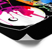 子供6年の素晴らしボーリング6誕生日 ポスター (角)