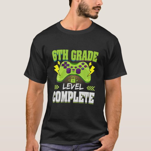 子供6年生レベル全卒業クラス Tシャツ (正面)