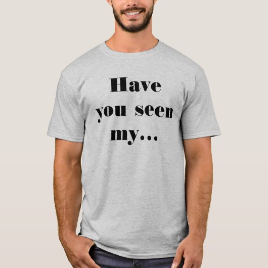 子供 - どこに行ったの? 面白い引用 楽しい Tシャツ (正面)