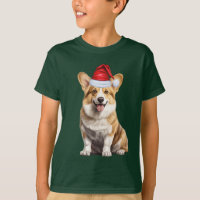 子供 ウェルシュコーギー 犬好き おもしろ クリスマス