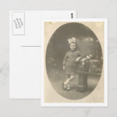 子供 ポストカード (正面/裏面)