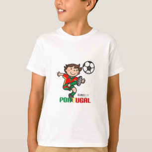 子供-ヨーロッパの2012年-ポルトガル Tシャツ