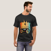 子供 レベル4 アンロック済み ゲーマー 4歳の誕生日 Tシャツ (正面フル)