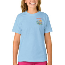 子供/女の子のエネルギーフローレッスンTシャツ