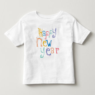 子供、幼児、ベビーの新年の決断 トドラーTシャツ