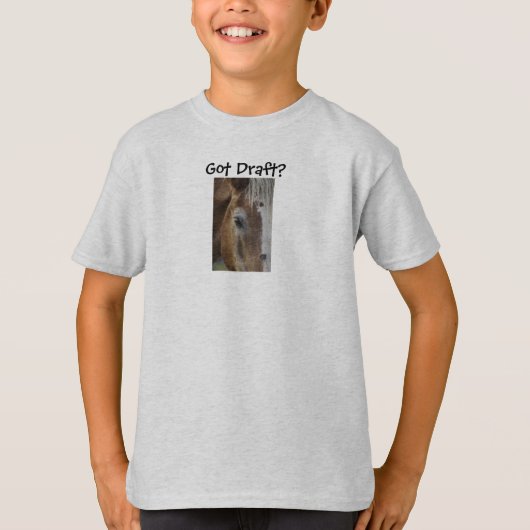 子供、得られた草案か。 Tシャツ (正面)