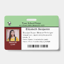 子供 ID 識別カード 学生 学校バッジ バッジ