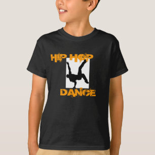 子供; sのヒップホップのダンスのTシャツ Tシャツ