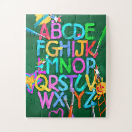 子供ABCsアルファベットジグソーパズル ジグソーパズル