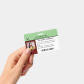 子供ID識別カード学生スクールバッジ バッジ (手持ち)