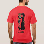 、子供mafia1 roseyyy、ROSSMARY KIDFALCON Tシャツ (裏面)
