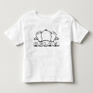 子供Tをリラックスして下さい トドラーTシャツ