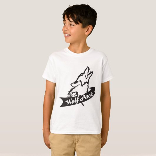 子供WOLFPACK T Tシャツ (正面フル)