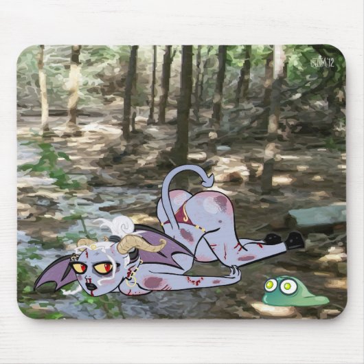 子分の探求: トロールの遭遇のマウスパッド マウスパッド (正面)