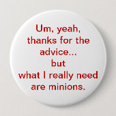 子分 缶バッジ (正面)