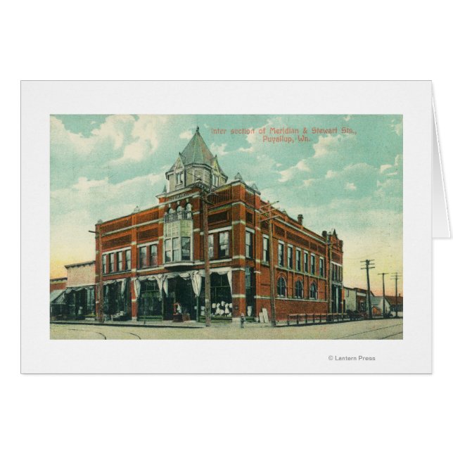 子午線とスチュワート通り交差点ビュー (正面横)