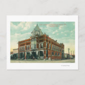 子午線とスチュワート通り交差点ビュー ポストカード (正面)