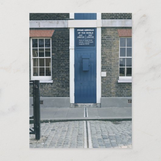 子午線のビュー ポストカード (正面)