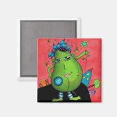 子午線アボカド磁石 マグネット (正面/裏面)